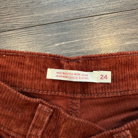 Levi corduroy high waited pants - Picture 2 of 2